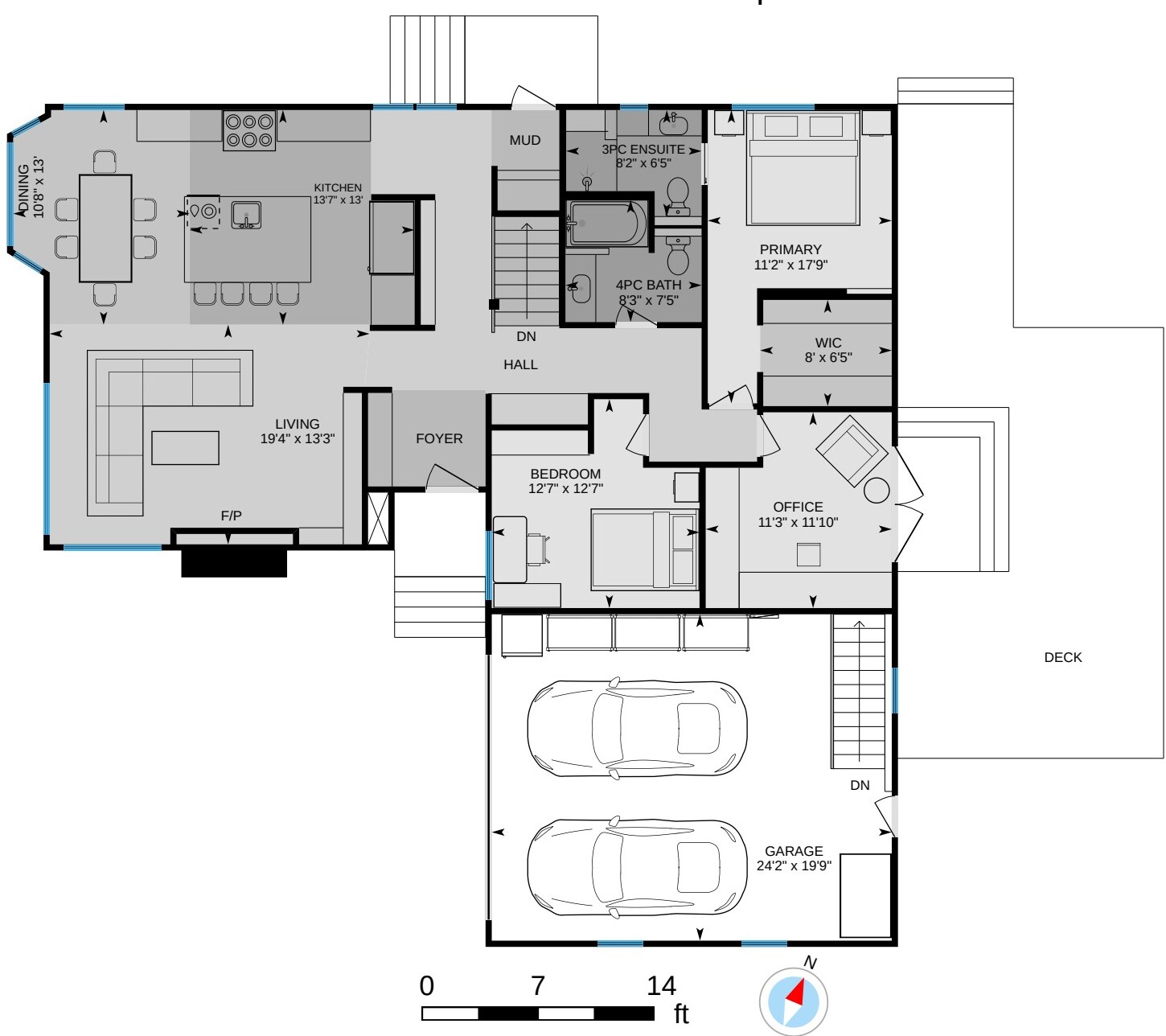 Main Floor floor plan